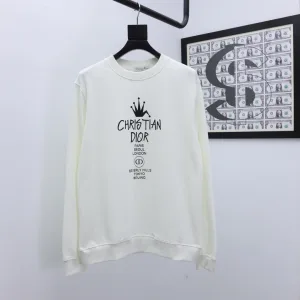 Luxury Designer Dior Cotton Hoodie