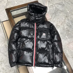 Luxury Moncler Silver Down Jacket
