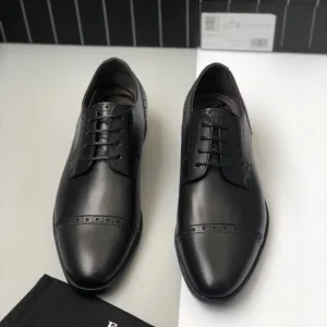 Aaa Zegna Cowhide Leather Shoes