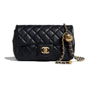 Reps Chanel Handbag Red Easy To Match Quilted Pattern
