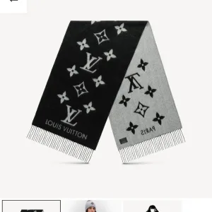 Luxury Louis Vuitton Shawl Black Winter