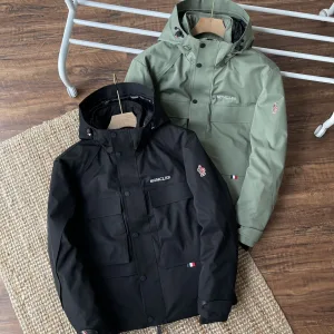 Luxury Monk Down Jacket Red Duck Functional Outdoor Winter
