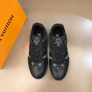 Luxury Aaa Louis Vuitton Calfskin Sneakers