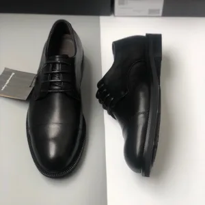 High Quality Ermenegildo Zegna Calfskin Leather Shoes