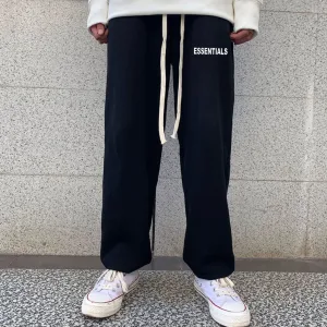 Reps Super Clone Fear Of God Casual Pants Ash Fleece Suitable For All Body Types Winter