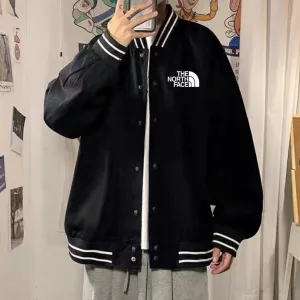 High Quality The North Face Jacket Red Cotton Pure Woven Fabric Street Style