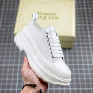 Super Clone Alexander Mcqueen Canvas Shoes Red