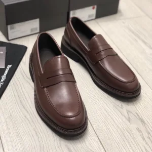High Quality Ermenegildo Zegna Cowhide Leather Shoes