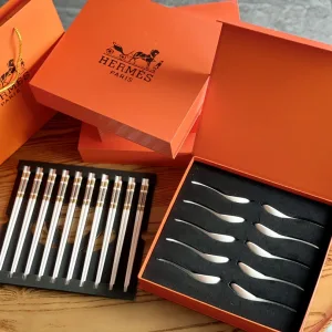 Luxury Hermès Cement Chopsticks