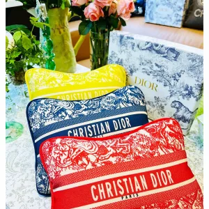 Aaa Luxury Dior Cotton Throw Pillow