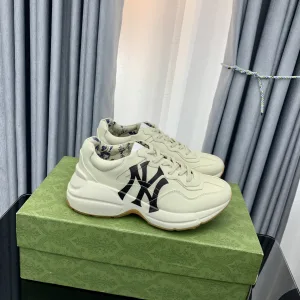 High Quality Super Clone Gucci Dad Shoes Top-Grain Cowhide Sheepskin