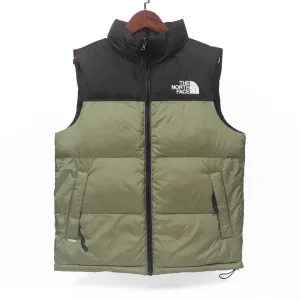 Reps The North Face Vest Red Wool Down Embroidery