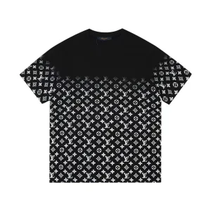 Super Clone Reps Louis Vuitton Short Sleeves Orange Cotton