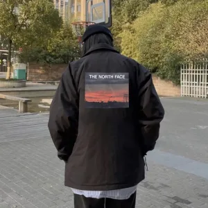Reps The North Face Outerwear Silk Polyester Silky Smooth Woven Fabric Suitable For All Body Types Easy To Match Street Style