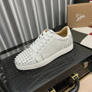 Luxury Christian Louboutin Genuine Leather Sneakers