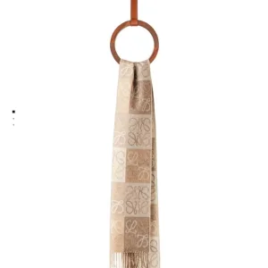 Reps Super Clone Loewe Scarf Red Cashmere