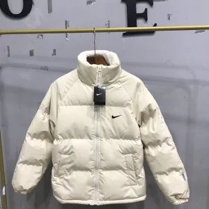 High Quality Super Clone Nike Cotton-Padded Coat Cotton Silk Wool Lambswool Winter