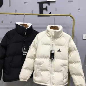 Reps Luxury Adidas Cotton-Padded Coat Cotton Silk Wool Winter