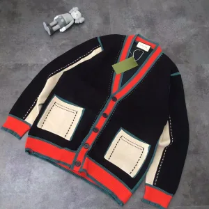 Reps Luxury Gucci Outerwear Ash Knitted Fabric Winter