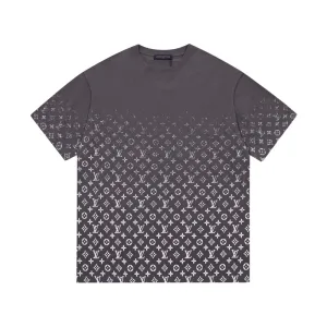 AAA Louis Vuitton Short Sleeves Ash Cotton