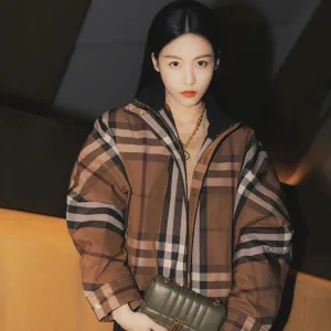 Aaa Burberry Jacquard Outerwear