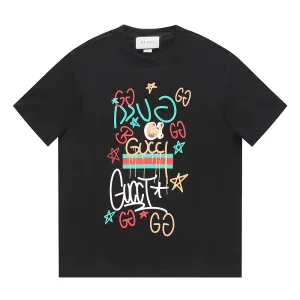 AAA Super Clone Gucci Short Sleeves Ash Cotton Pure