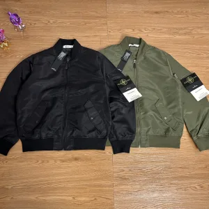 Reps Designer Stone Island Jacket Red Exquisite Workmanship Street Style Functional Outdoor
