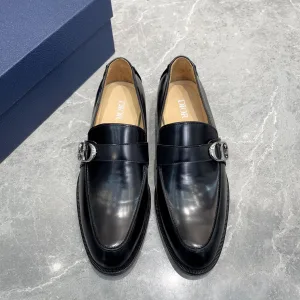 Luxury Designer Dior Cowhide Leather Shoes