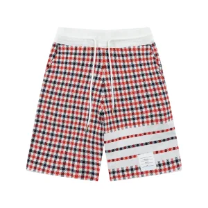 Luxury Designer Thom Browne Jacquard Shorts