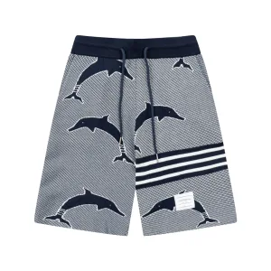 1:1 High Quality Thom Browne Jacquard Shorts