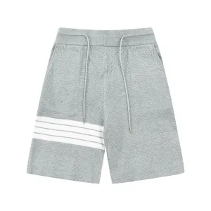 Designer Luxury Thom Browne Jacquard Shorts