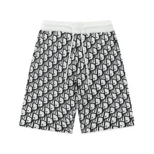 Luxury Aaa Dior Jacquard Shorts