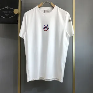 Reps Designer Moncler Short-Sleeved T-Shirts Cotton Spring Summer Early