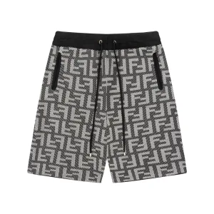 High Quality Aaa Fendi Jacquard Shorts