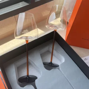 High Quality Hermès Crystal Glass Wine Glass