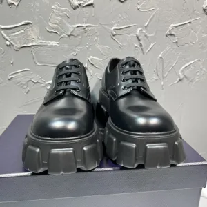 1:1 High Quality Prada Cowhide Loafers