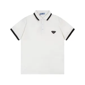 Designer Luxury Prada Polo Shirt For Spring