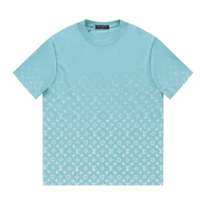 AAA Louis Vuitton Short Sleeves Ash Cotton