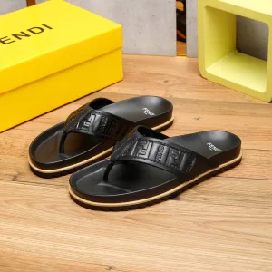 Aaa Fendi Cowhide Slippers For Spring