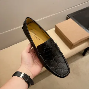 Aaa Gucci Crocodile Leather Casual Shoes