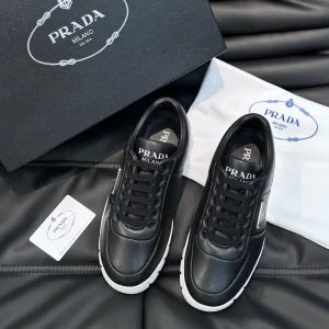 1:1 Prada Calfskin Sneakers