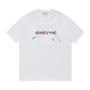Super Clone AAA Givenchy Short-Sleeved Shirts Black Suitable For All Body Types