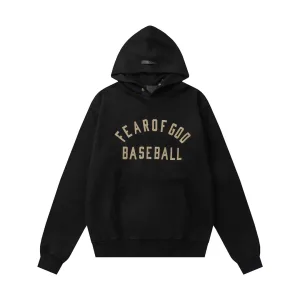 AAA Fear Of God Hoodie Black Street Style