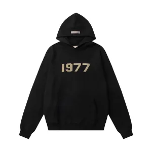 Reps Fear Of God Hoodie Black Cotton Pure