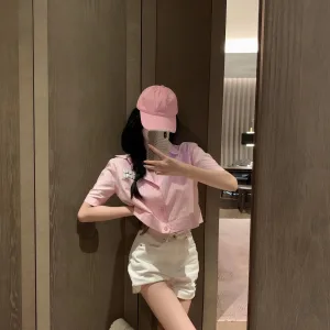 Aaa High Quality Miu Miu Cotton Long-Sleeved Shirts
