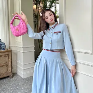 1:1 Aaa Miu Miu Long-Sleeved Shirts For Early Spring