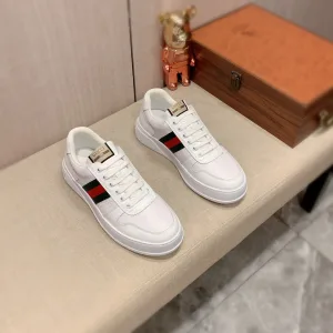 Luxury Gucci Cowhide Casual Shoes