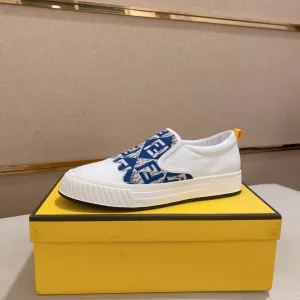Aaa 1:1 Fendi Genuine Leather Casual Shoes