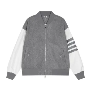 AAA Thom Browne Coat Brown Cashmere Exquisite Workmanship
