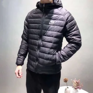 Designer Nike Outerwear Blue Down